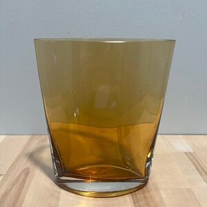 Amber Glass Vase